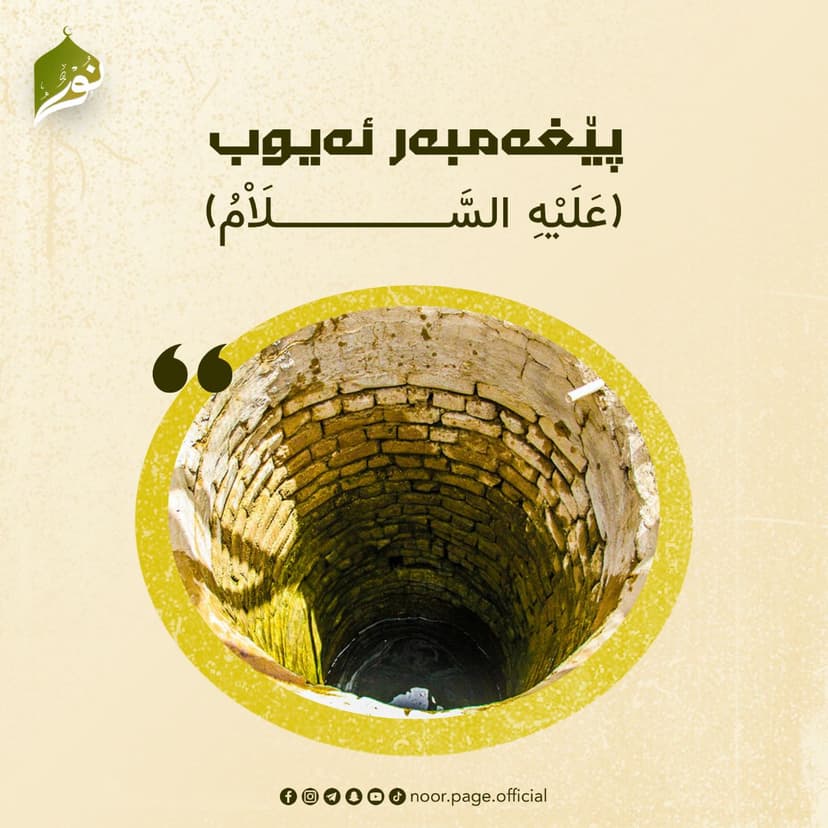 پێغەمبەر ئەیوب ﴿عَلَيْهِ السَّلَاْمُ﴾
